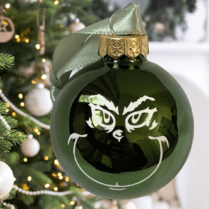 Grincs karácsonyi gömb