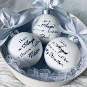 Különleges karácsonyi üveggömb