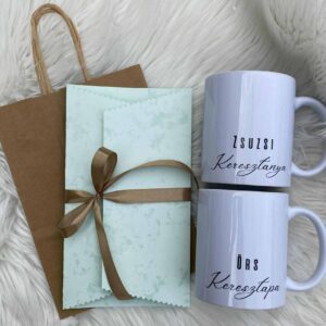 Keresztszülő felkérő ajándék