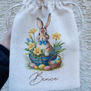 Húsvéti névre szóló tojásgyűjtő