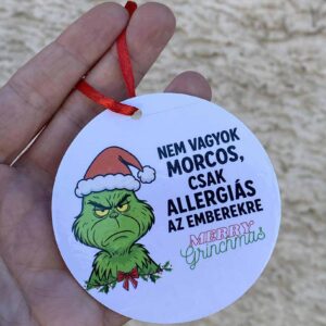 Grincs karácsonyfadísz