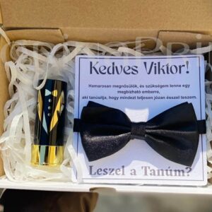 Férfi Tanú felkérő csomag