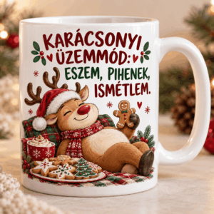 Karácsonyi bögre Chill